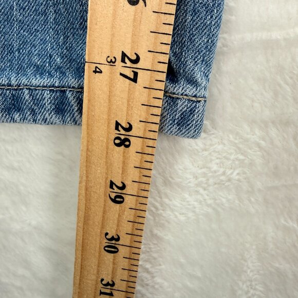 VTG Tommy Hilfiger Jeans Womens 10A Light Wash Mid Rise Classic‎ Fit BootcutY2k - Picture 10 of 11
